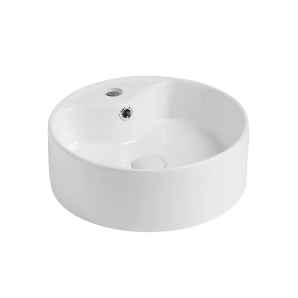 Раковина Abber Bequem AC2104 41 см керамическая (детальная фотография)