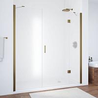 Душевая дверь профиль бронза стекло сатин Vegas-glass