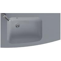 Раковина мебельная Jacob Delafon Nona 80 см матовый серый, левая