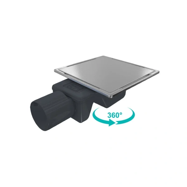 Душевой трап RGW SDR-15 см хром 60211515-01 (детальная фотография)