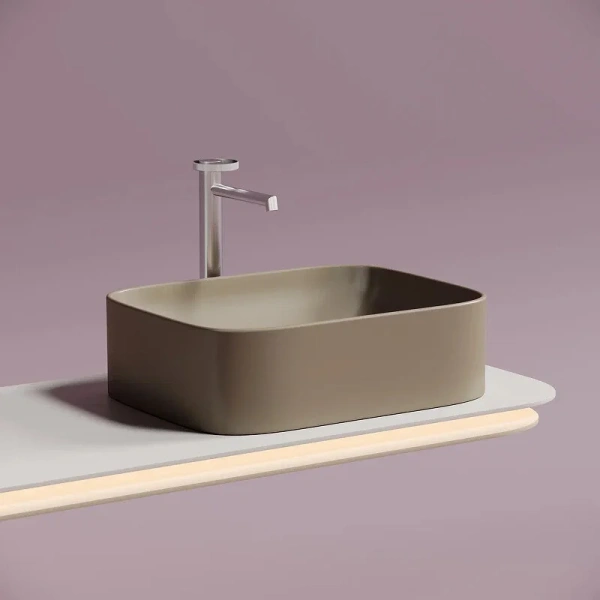 Раковина Ceramica Nova Element 50 см капучино CN6052MC (детальная фотография), 50 см