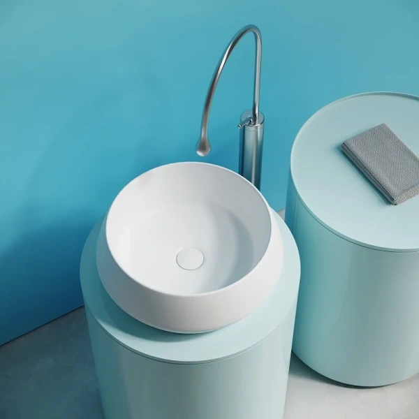 Раковина Ceramica Nova Maya 35 см белая матовая CN12004MW (детальная фотография), в наличии