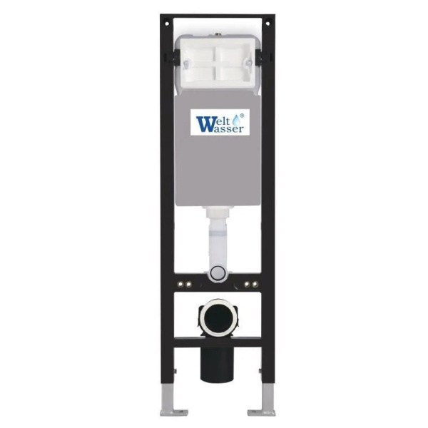 Инсталляция для унитаза WeltWasser WW INS черная WW AMBERG 350 (детальная фотография)