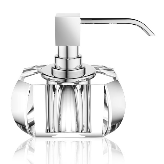 Дозатор для мыла Decor Walther Kristall кристальный/хром 0924256 (детальная фотография)