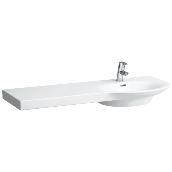 Раковина Laufen Palace 120 см асимметричная 8.1670.5.000.104.1 (детальная фотография)