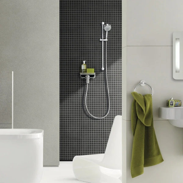 Смеситель для душа Grohe Eurosmart Cosmopolitan 32837000 (детальная фотография), недорогие, округлая форма