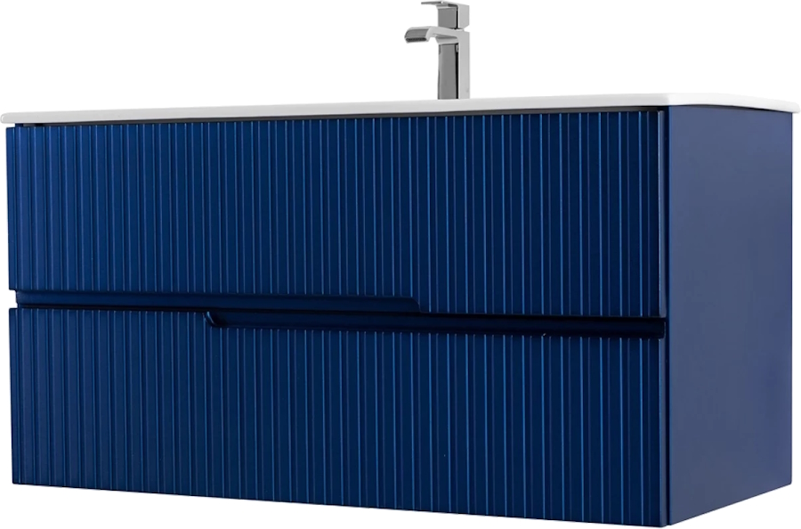 Тумба под раковину подвесная Cezares Duet 80 см sapfiro DUET-800-2C-SO-SPF-P (детальная фотография), подвесная, пристенная