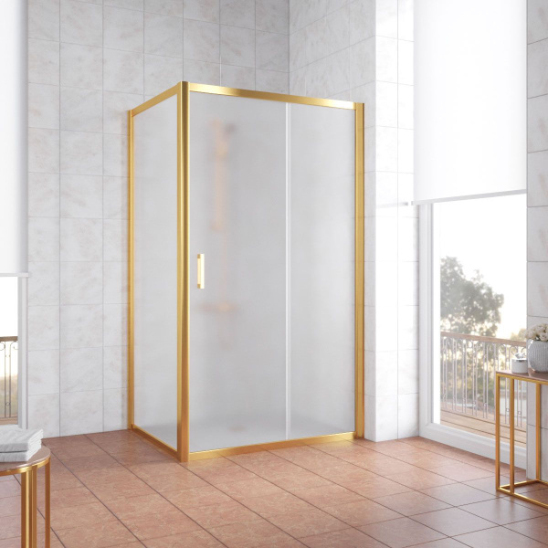 Душевой уголок Vegas-glass ZP+ZPV 100х90 (детальная фотография), 100х90