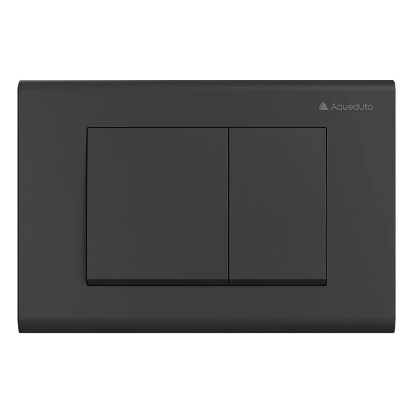 Унитаз с инсталляцией Aqueduto CONE Plus клавиша черная матовая AQDS144T (детальная фотография), по запросу index_1