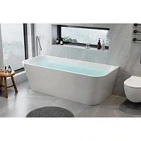 Ванна акриловая Royal Bath Riva RB610400CH, 180 x 80 см, цвет белый