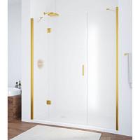 Душевая дверь профиль золотой стекло сатин Vegas-glass