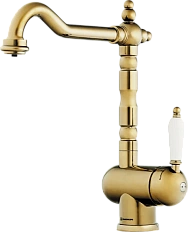 Смеситель для кухни Omoikiri Kyoto 2 Plus-G золото