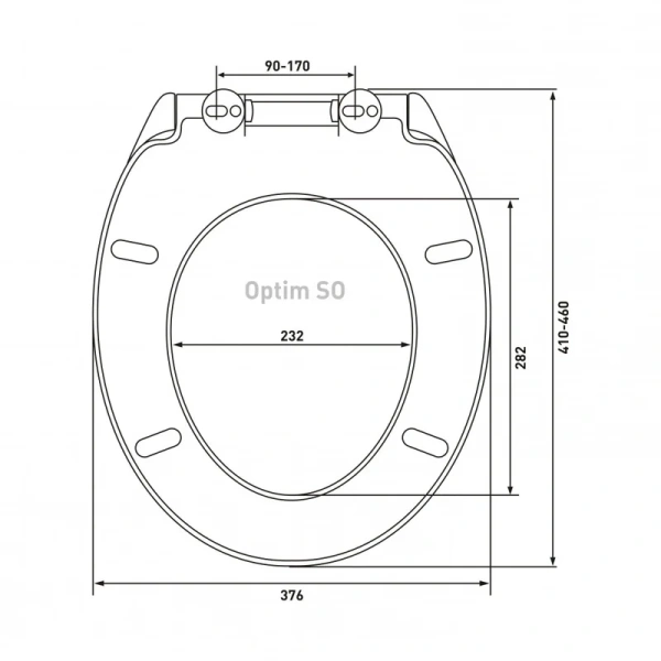 Крышка-сиденье с микролифтом BERGES Optim белая 011303 (детальная фотография) index_2