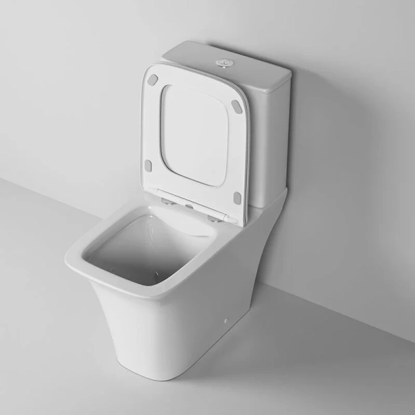 Унитаз компакт Grossman Galaxy безободковый GR-4470S (детальная фотография), напольные