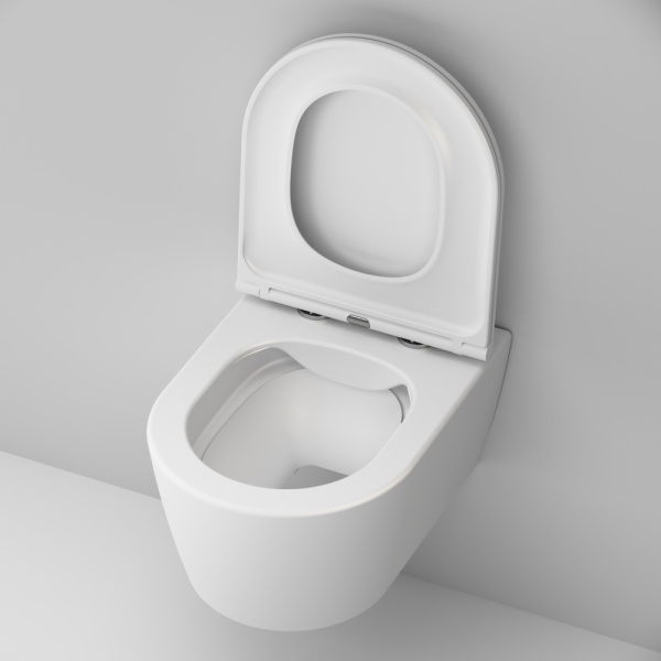 Унитаз подвесной Am.Pm Func белый матовый C8F1700MWSC (детальная фотография), белые