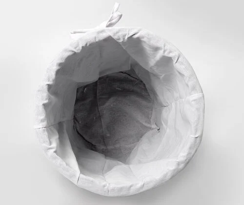 Корзина для белья WasserKRAFT Еlbe темно-коричневая WB-740-L (детальная фотография), напольные index_1