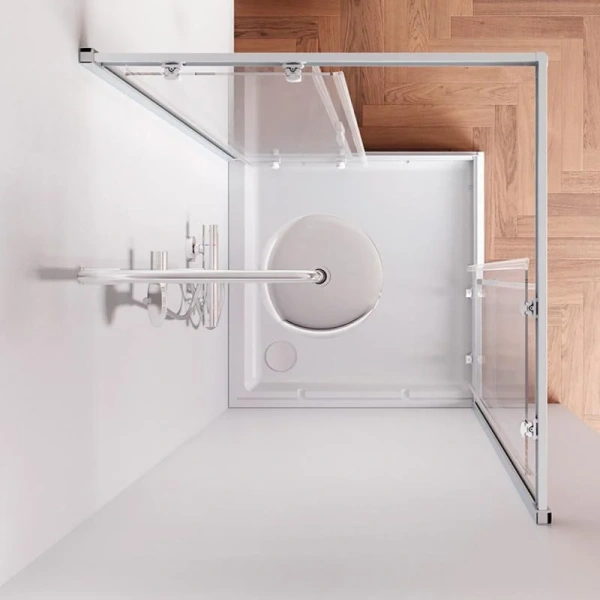 Душевой уголок Am.Pm Gem 90х90 см без поддона W90G-403-090MT (детальная фотография), 90х90