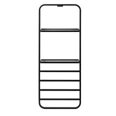 Полотенцесушитель электрический Black&White Moon 40x101 см черный матовый