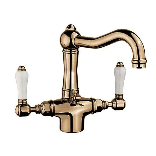 Смеситель для раковины Nicolazzi D.Anglaises 1432 (детальная фотография), с донным клапаном