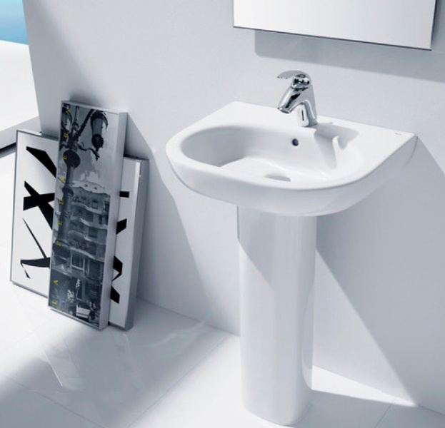 Раковина 55х46 см Roca Meridian-N 327243000 (детальная фотография), подвесные index_1