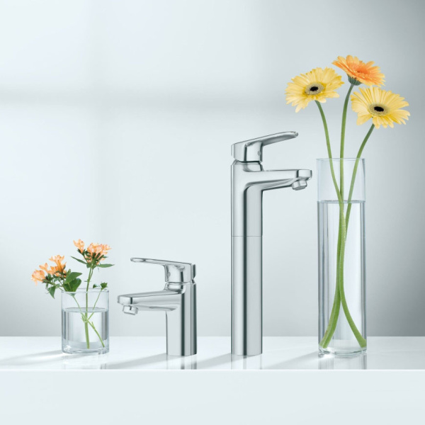 Смеситель для раковины Grohe Europlus 32618002 (детальная фотография), современные, hi-tech