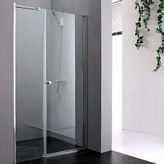 Душевая дверь в нишу Cezares Elena 140 см стекло прозрачное