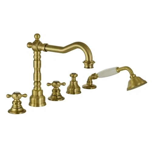 Смеситель для ванны Migliore Arcadia бронза - фото 2