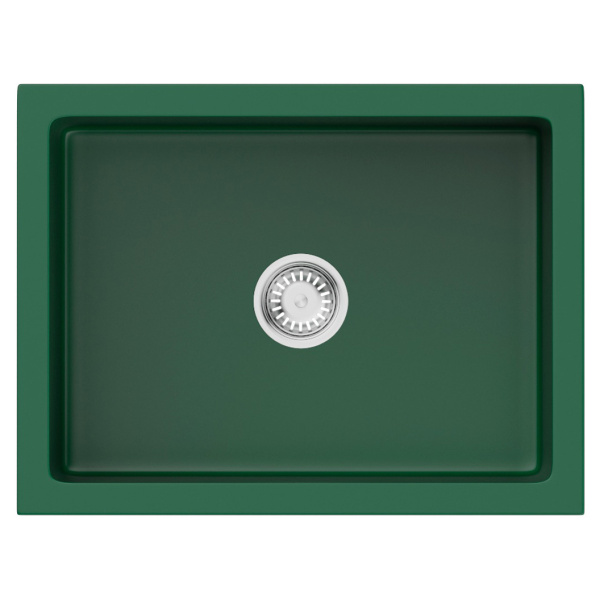 Мойка для кухни Omoikiri Mikura 49112 61 см прямоугольная (детальная фотография), врезные