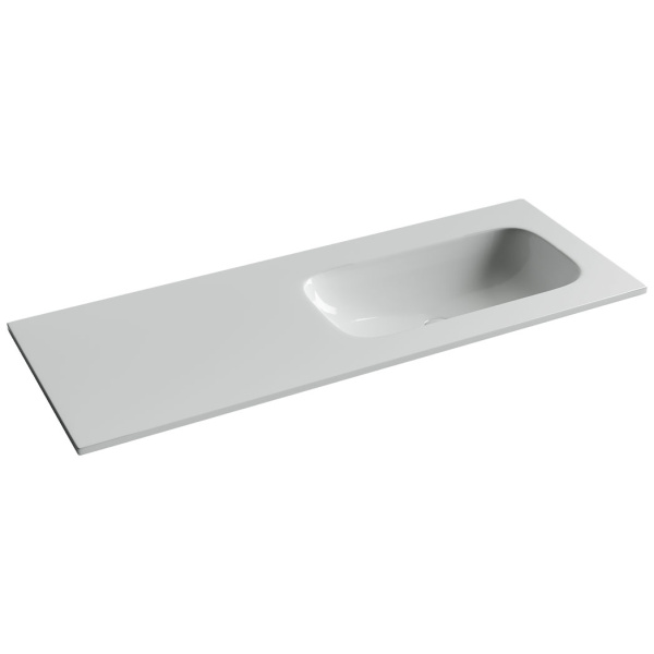 Раковина Ceramicanova Grace 121 см чаша справа CN7021wx (детальная фотография)