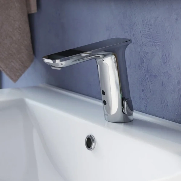 Смеситель для раковины IDDIS Pulse сенсорный PULSBS2i86 (детальная фотография), хром