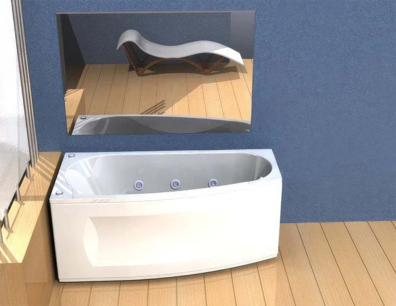 Фронтальная панель для ванны Акватек Пандора 160 см левая EKR-F0000057 (детальная фотография) index_1