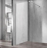 Душевая перегородка Vincea Walk-in 80 см хром стекло прозрачное