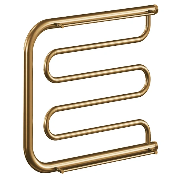 Полотенцесушитель водяной Ника Econ 50x40 см змеевик ПМ 50/40 бронза (детальная фотография)