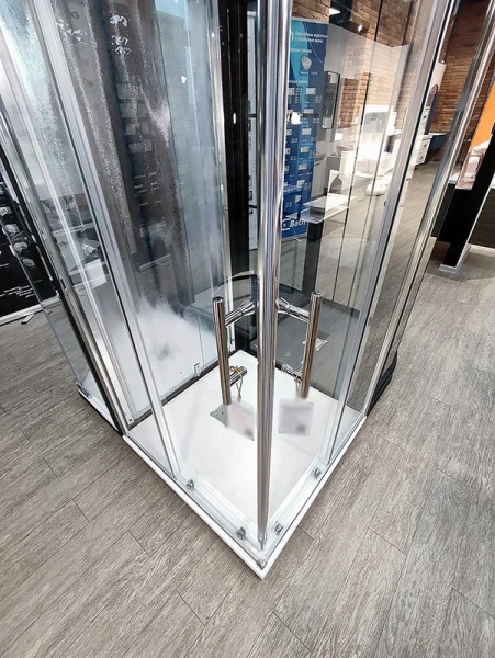 Душевой уголок RGW Passage PA-31 90x90 см квадратный, профиль хром 02083199-11 (детальная фотография), со средним поддоном