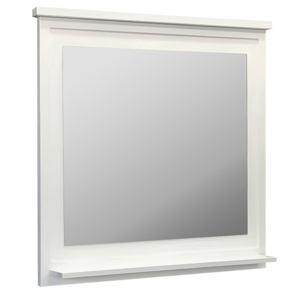 Зеркало Comforty Феррара 80 см белый глянец 00004151059CF (детальная фотография)