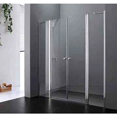 Душевая дверь в нишу Cezares Elena 175 см стекло прозрачное