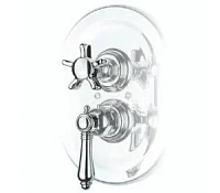 Смеситель термостатический для душа, наружная часть, хром, Nicolazzi Termostatico