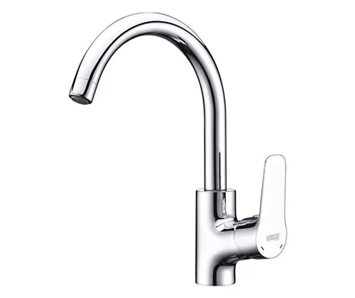 Смеситель для кухни WasserKRAFT Lippe хром 4507 (детальная фотография)