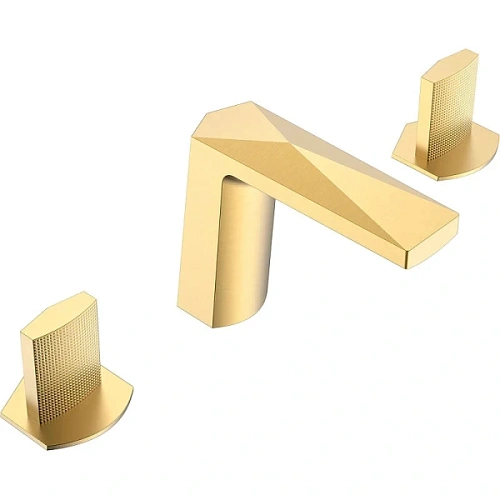 Смеситель для раковины Boheme Venturo золото - фото 3