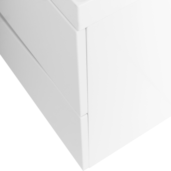 Тумба под раковину подвесная BelBagno Marino 100 см bianco opaco MARINO-1000-2C-SO-BO-P (детальная фотография), недорогo, комплект (набор)
