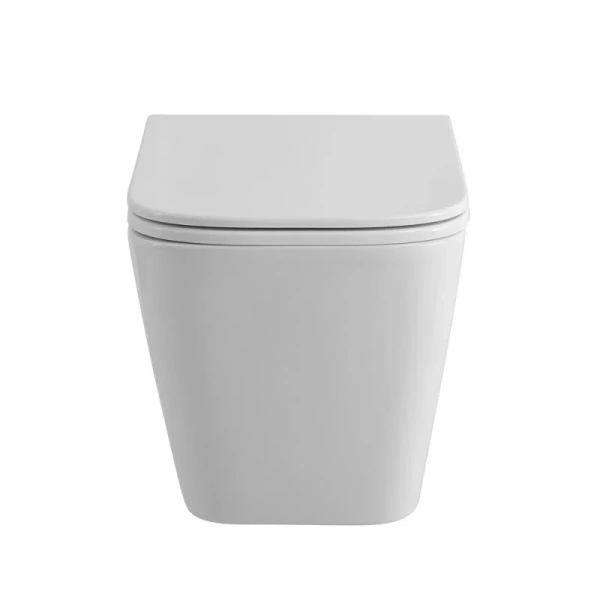 Унитаз подвесной BelBagno Ardente-R безободковый BB520CH-TOR/SC (детальная фотография), современные, hi-tech, прямоугольные
