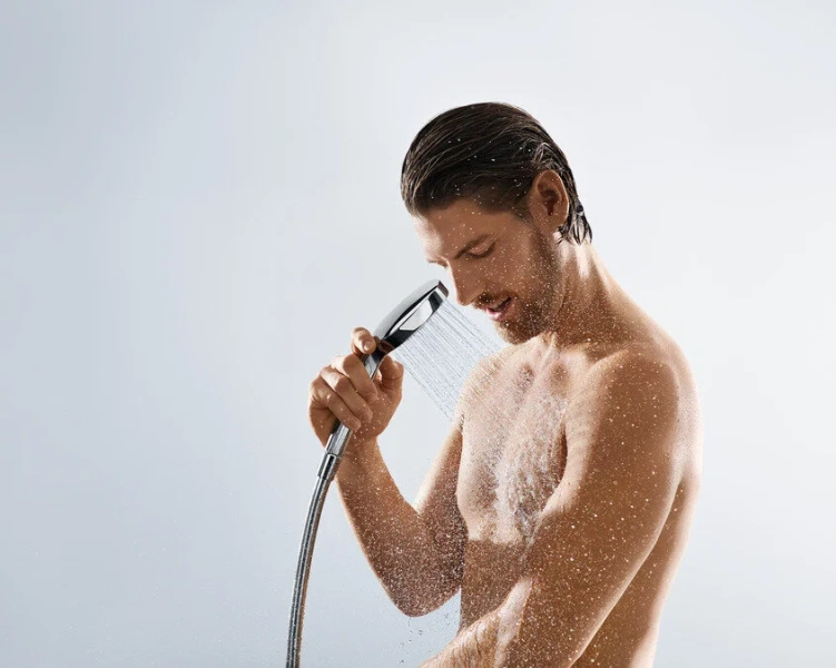 Душевая лейка Hansgrohe Croma Select S 26801400 (детальная фотография), современные, hi-tech index_1