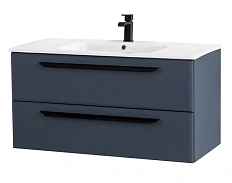 Тумба под раковину подвесная Cezares Eco 80 см Grafito