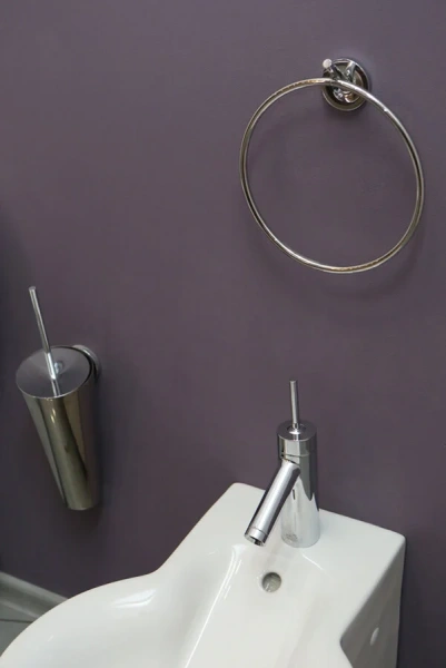 Смеситель для биде Axor Starck 10211000 (детальная фотография), хром