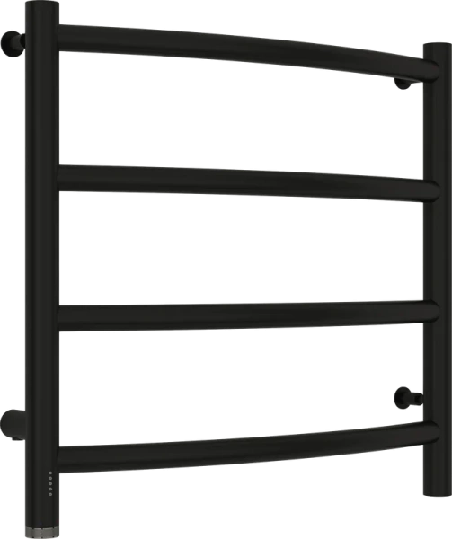 Полотенцесушитель электрический Сунержа Галант 4.0 50х50 см левый, черный матовый 31-0830-5050 (детальная фотография)