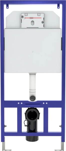 Унитаз с инсталляцией BERGES Ego кнопка F3 047253 (детальная фотография) index_3