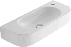 Раковина Globo Forty3 70 см смеситель справа