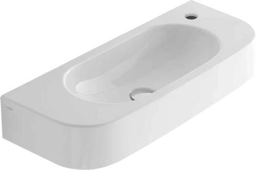 Раковина Globo Forty3 70 см смеситель справа - фото 2