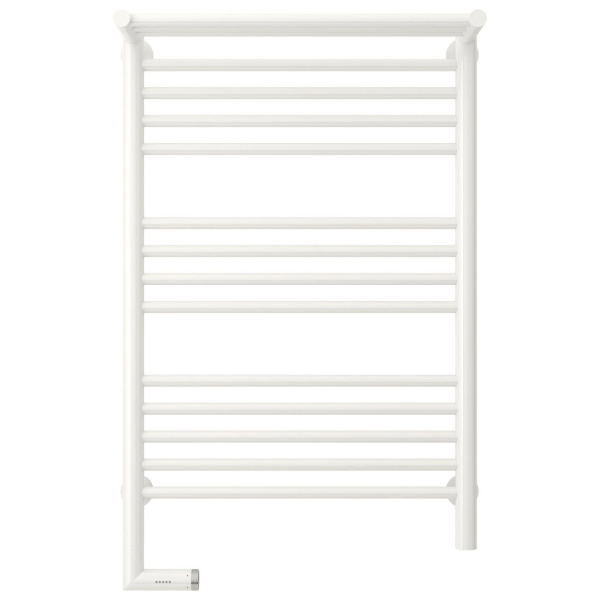 Полотенцесушитель электрический левый, с полкой цвет белый Сунержа Богема 2.0 800х500 12-5206-8050 (детальная фотография), по запросу