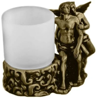 Стакан настольный, бронза, Art&Max Romantic AM-B-0081D-B (детальная фотография)